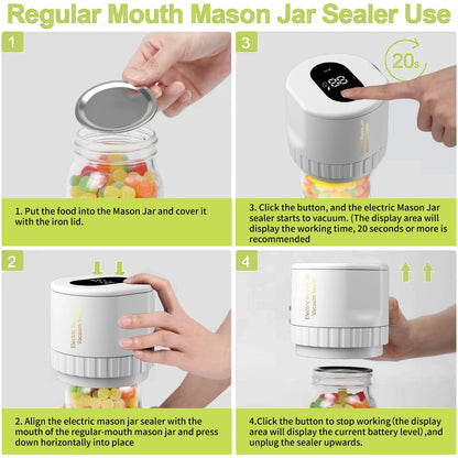 Mason Jar Vacuum